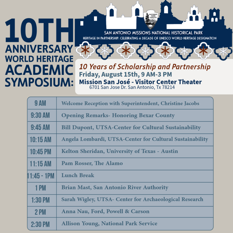 An event flyer for a 10th anniversary academic symposium.